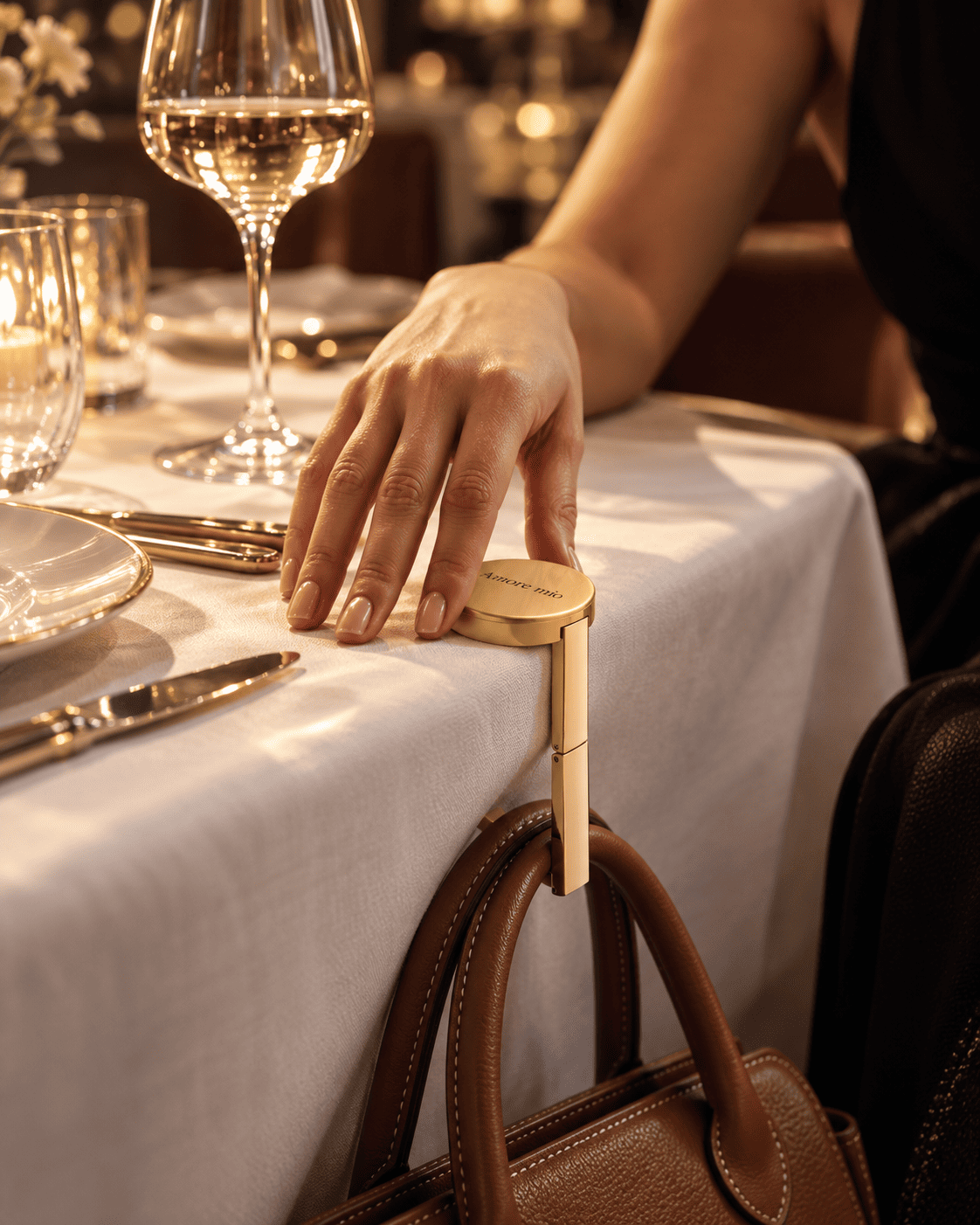 Bag Hanger "oro giallo" ❤️